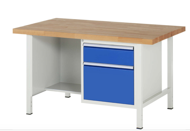 Werkbank 8000 mit 2 Schubladen
