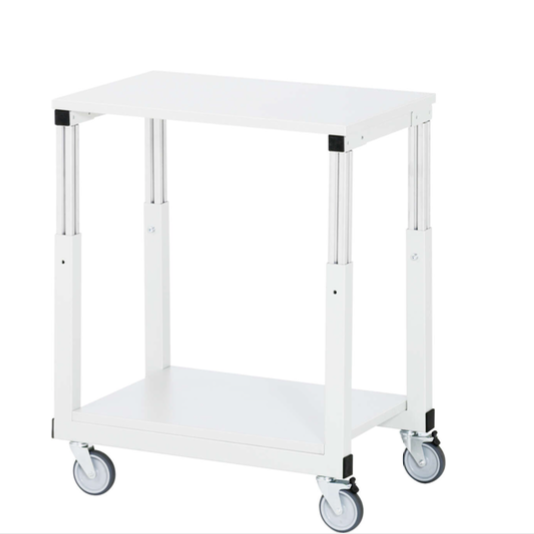 Tischwagen (Arbeitsplatzsystem Serie E) B700 x T500 x H630-980 mm.