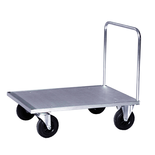 Grauer Schiebebügelwagen 1000x700 mm, elektrolytisch verzinkt