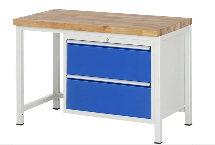 Werkbank 8000 mit 2 Schubladen