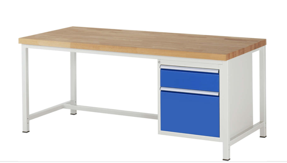 Werkbank 8000 mit 2 Schubladen
