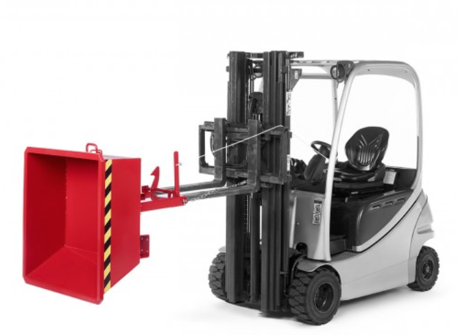 Minikipper Typ RMI-15 150 dm RAL Feuerrot 675x1075x450 mm  500kg Traglast